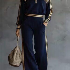 Women's Striped Tracksuit